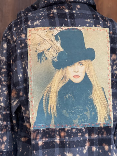 Queen of the Gypsies Flared Sleeve Flannel